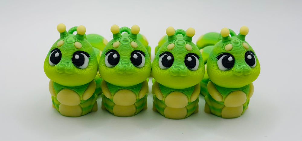 Caterpillar 3D Printed