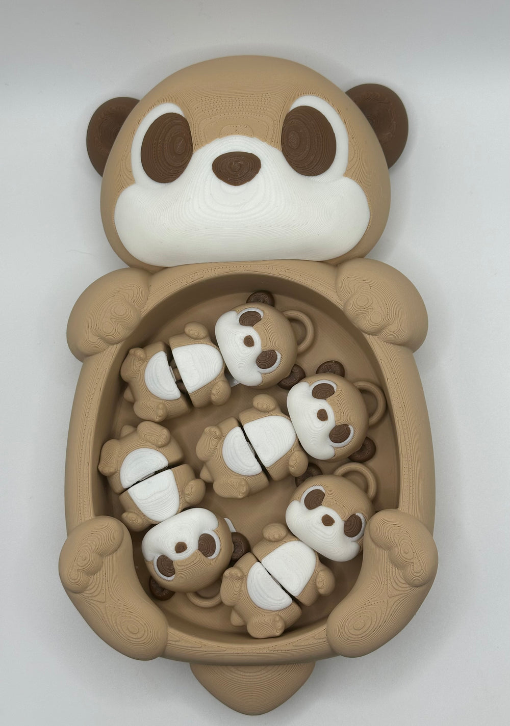 Otter Trinket Holder with Flexi Otters