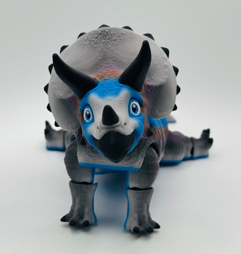 3D Printed Triceratops