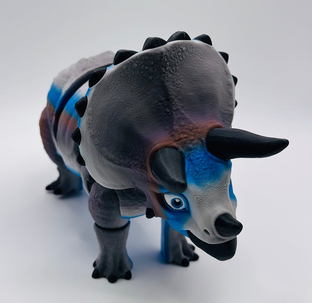 3D Printed Triceratops