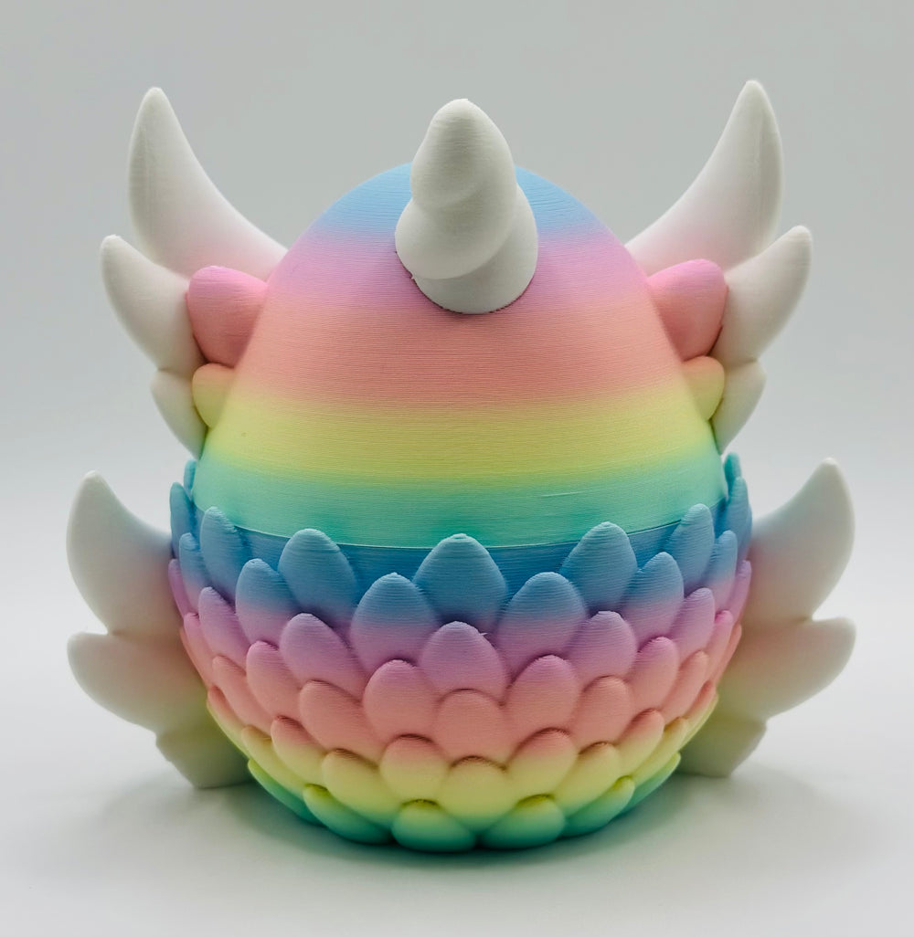 Mini Pastel Dragon with Matching Egg
