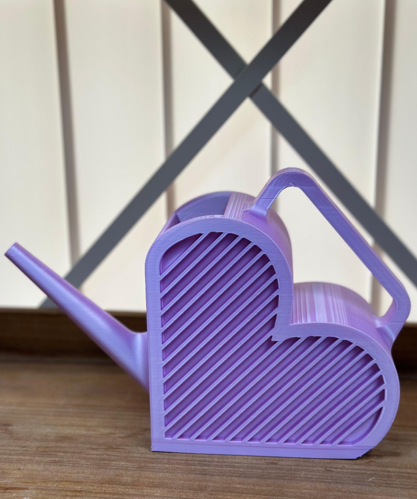 Heart Watering Can for Houseplants, Flowers, and Succulents- 3D Printed Pink Design with Heart Shape, Ideal for Care and Gardening