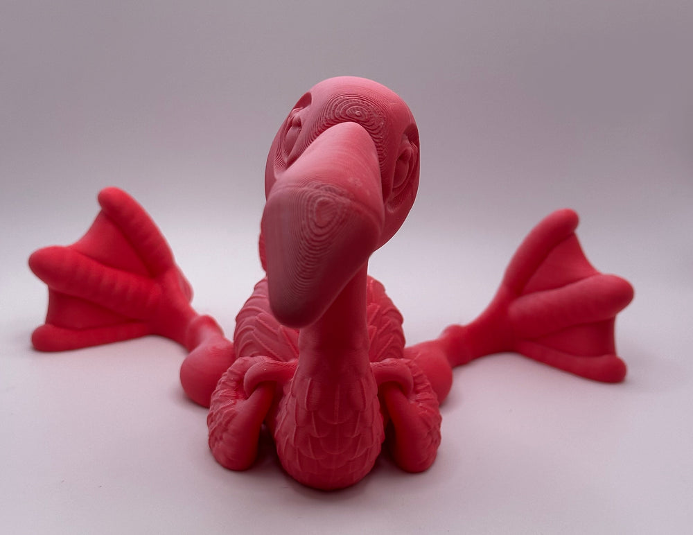 Graceful 3D Printed Flamingo – Fun, Feathery Flair