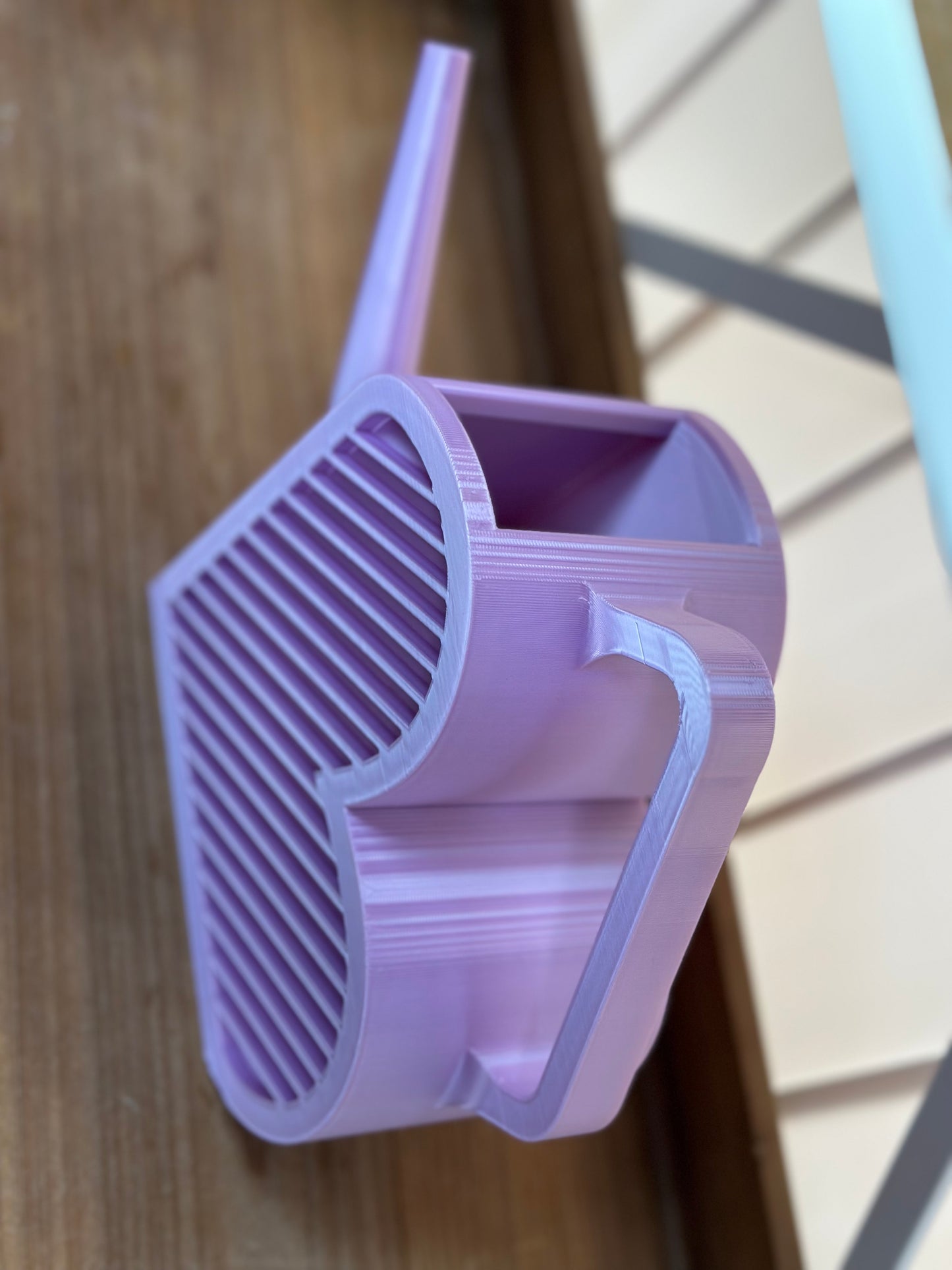 Heart Watering Can for Houseplants, Flowers, and Succulents- 3D Printed Pink Design with Heart Shape, Ideal for Care and Gardening