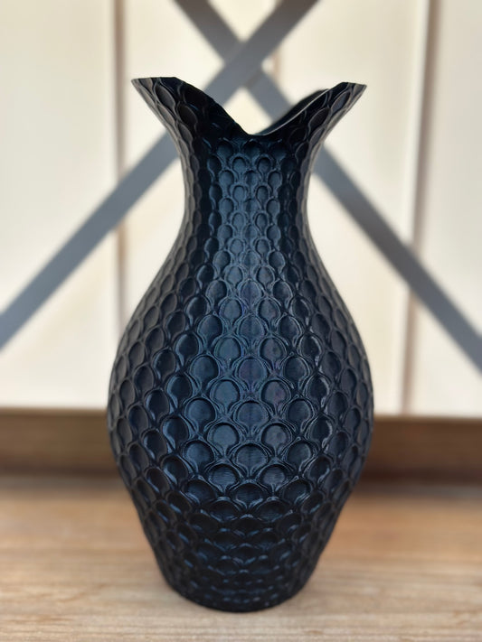 Lange Vase- Textured Elegance for Modern Spaces- 3D Printed