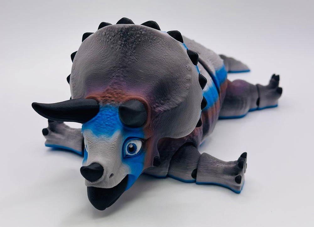 3D Printed Triceratops