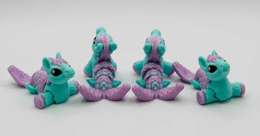 Horse-Mermaid Mini Flexi
