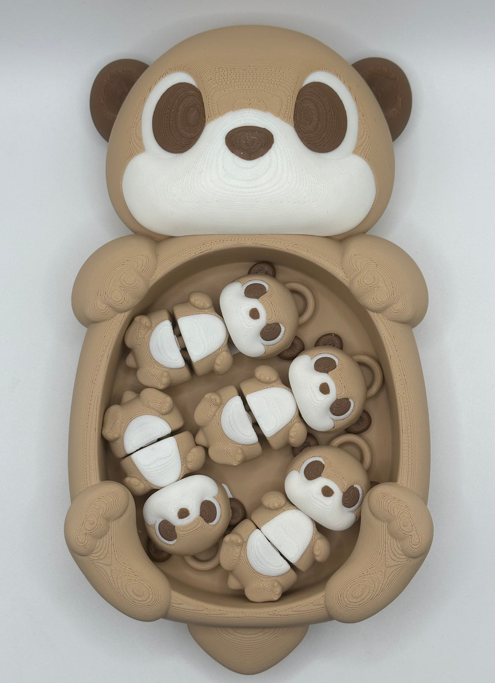 Otter Trinket Holder with Flexi Otters
