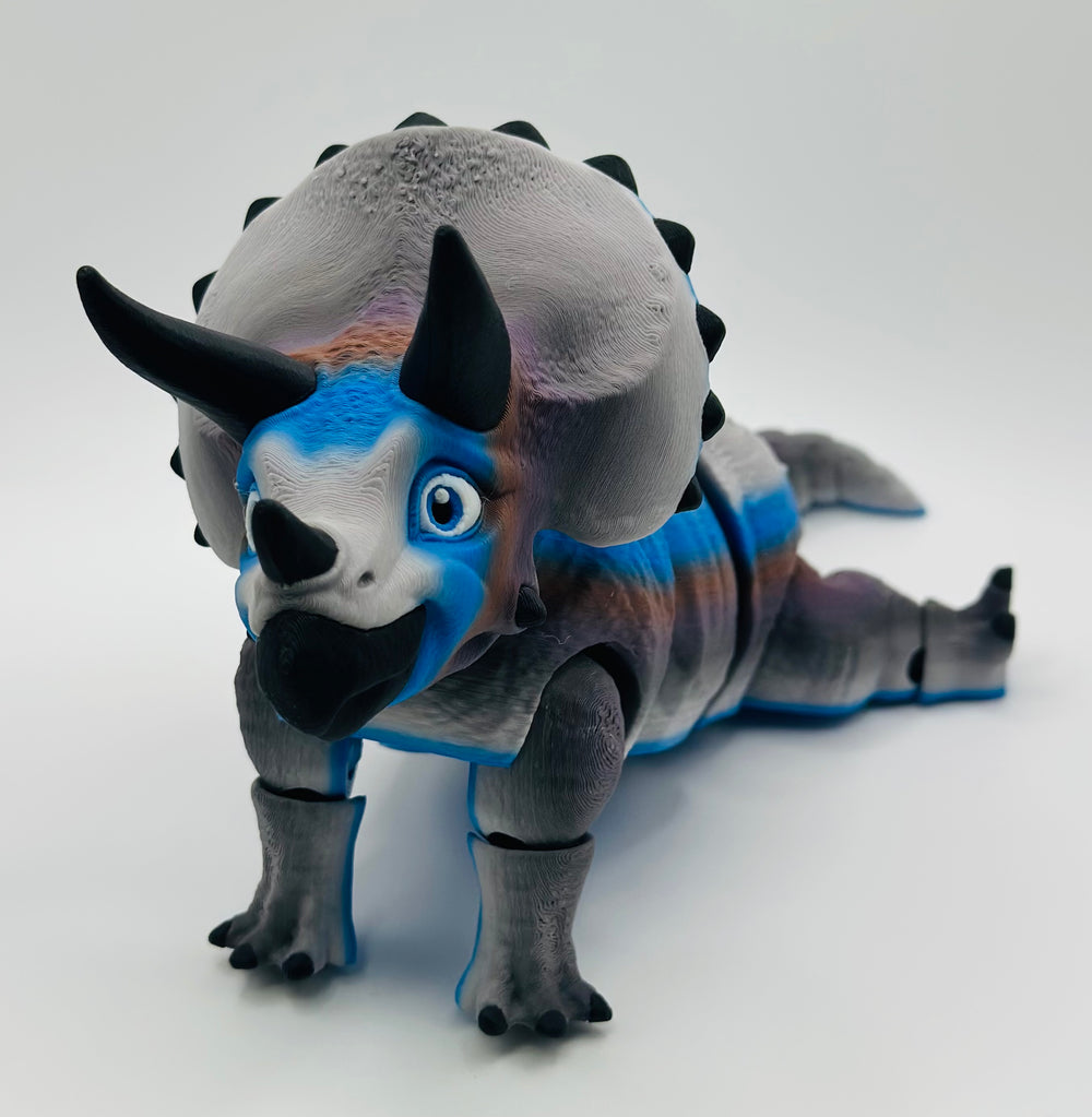 3D Printed Triceratops