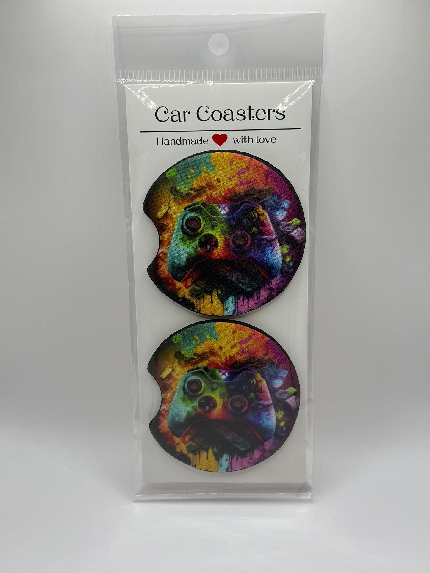 Xbox Game Controller Neoprene Car Coasters