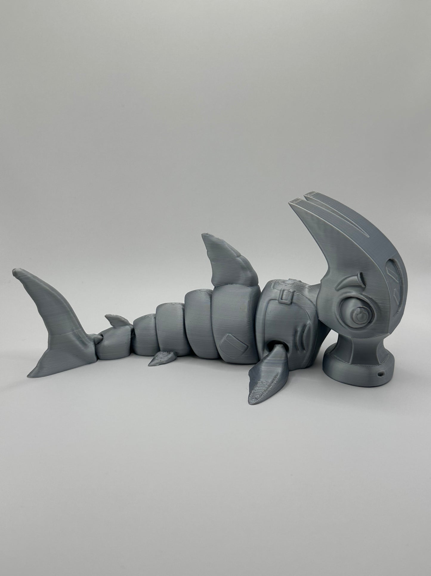 Flexi Hammer Head Shark 3D Printed