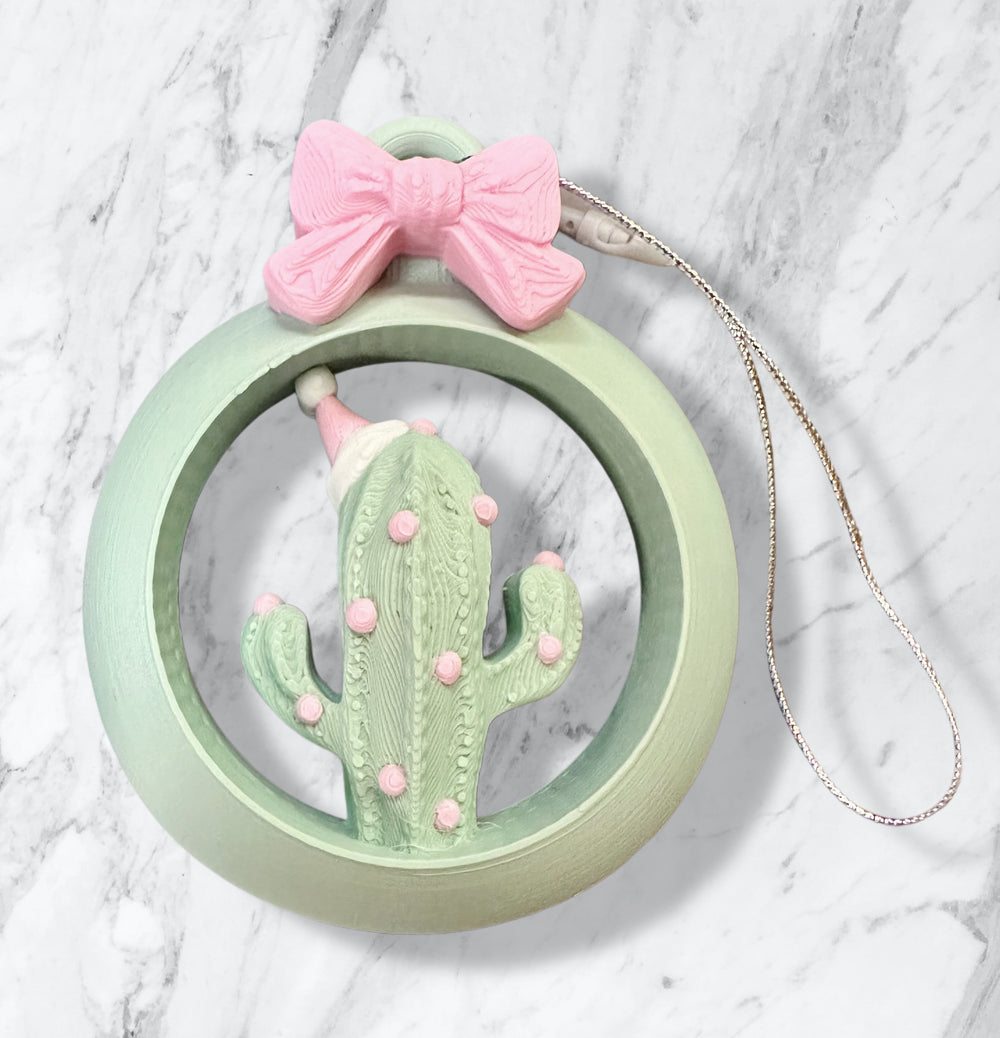 Cactus Christmas Tree Ornaments
