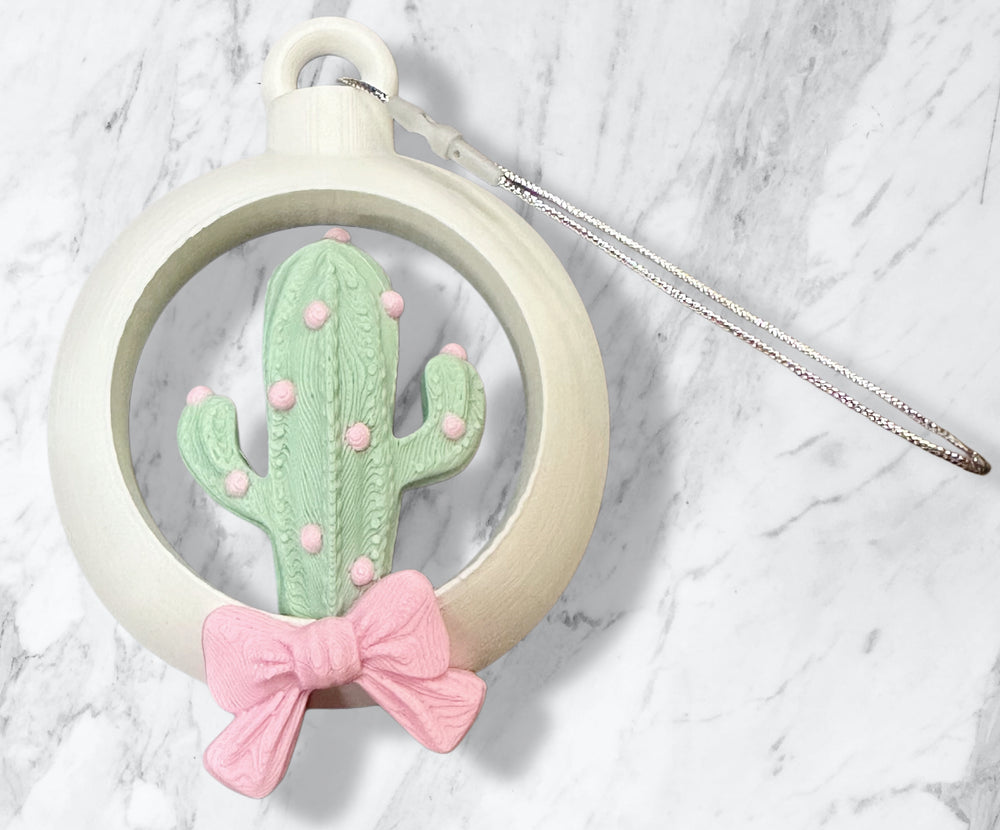 Cactus Christmas Tree Ornaments