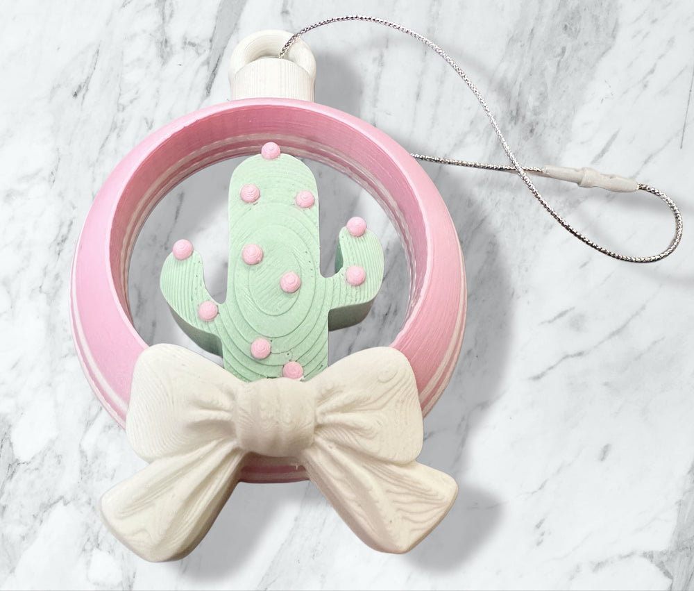 Cactus Christmas Tree Ornaments