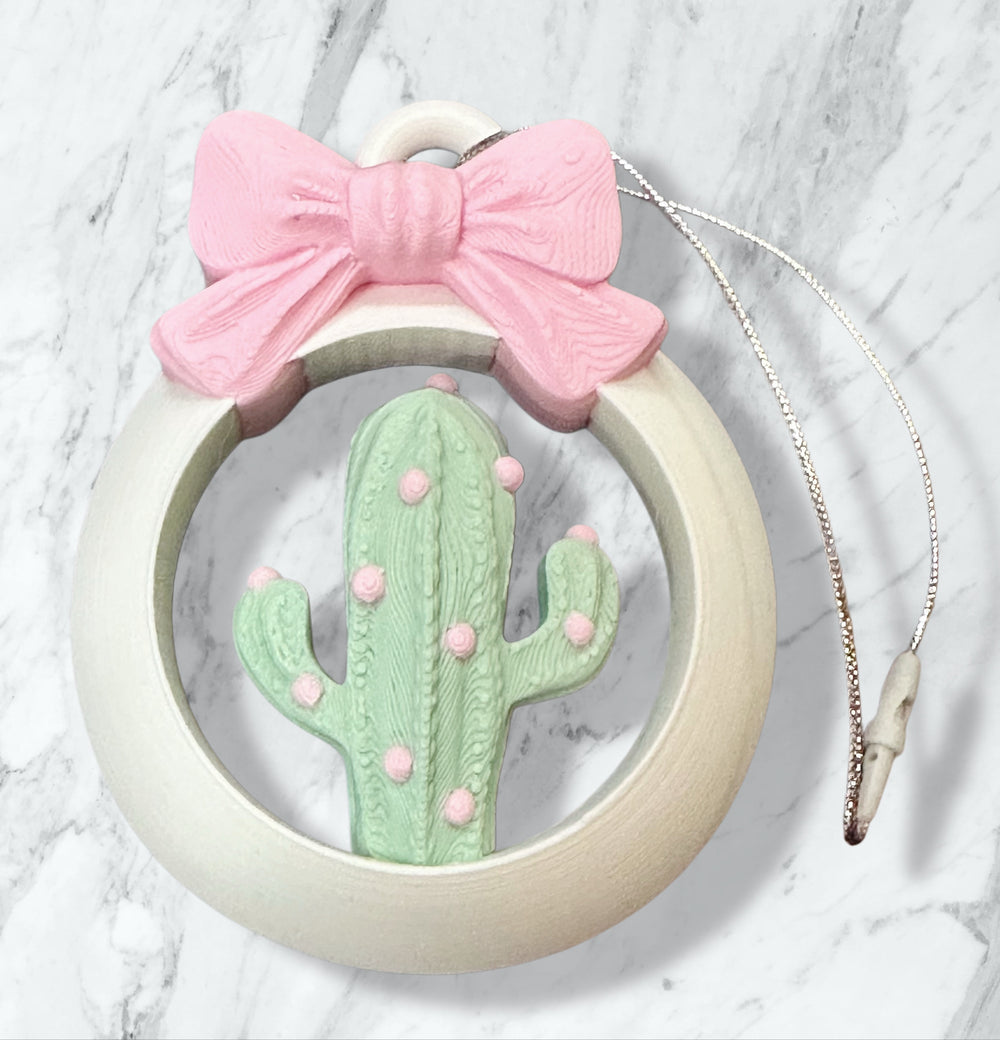 Cactus Christmas Tree Ornaments