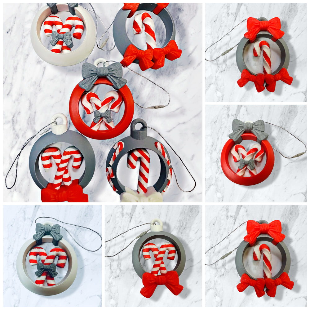 Candy Cane Christmas Tree Ornaments